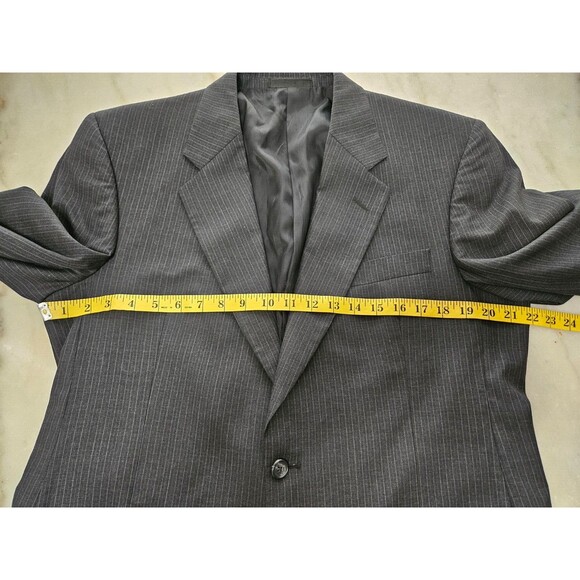Louis Roth Men's Sartorial Two-Button Black Tuxedo Style Jacket Blazer Size 40R - Picture 4 of 9